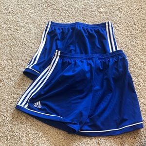 Adidas blue shorts